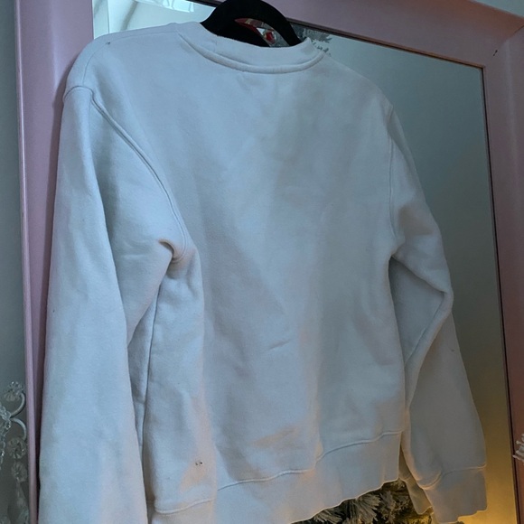 TNA White crew neck sweatshirt #sweaterweather - Picture 4 of 4